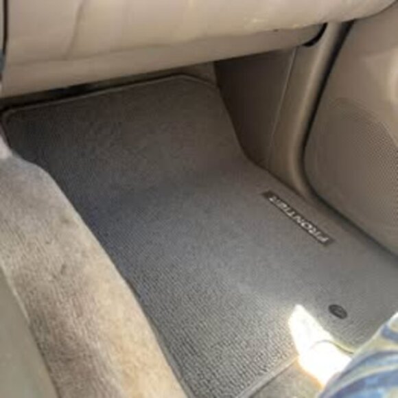 2004-2014 Nissan Frontier King Cab Carpet Floor Mats Set/3 OEM Dark Beige - Picture 3 of 15